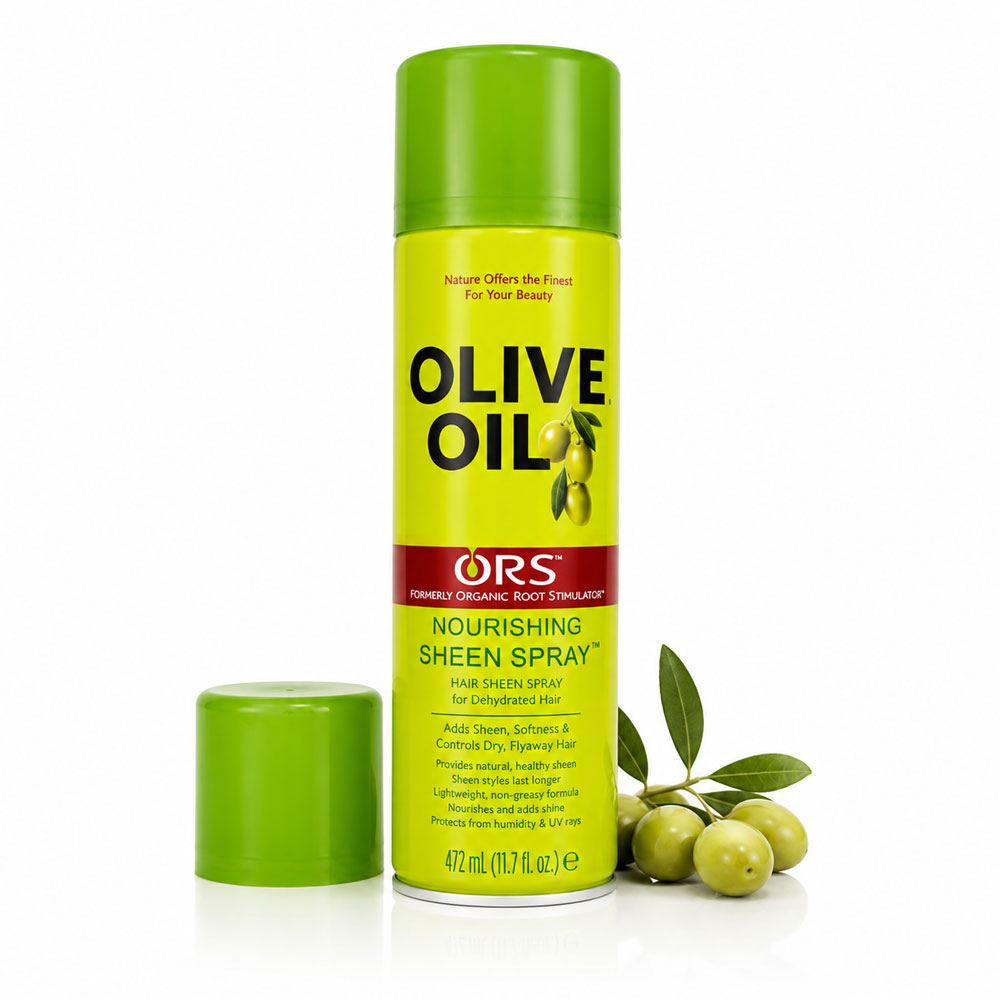 m6 اسپری براقکننده و تغذیهکننده مو روغن زیتون ORS (ORS Olive Oil Nourishing Sheen Spray) - Image 1