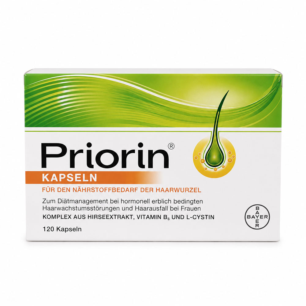 گلوراشاپ2 کپسول پریورین بایر 120 عددی (Priorin) مناسب تقویت و کمک به رشد مو - Image 1