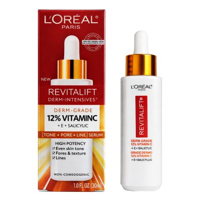 سرم روشن‌کننده لورآل مدل VitaminC 12% مناسب برای انواع پوست حجم 30 میلی‌لیتر