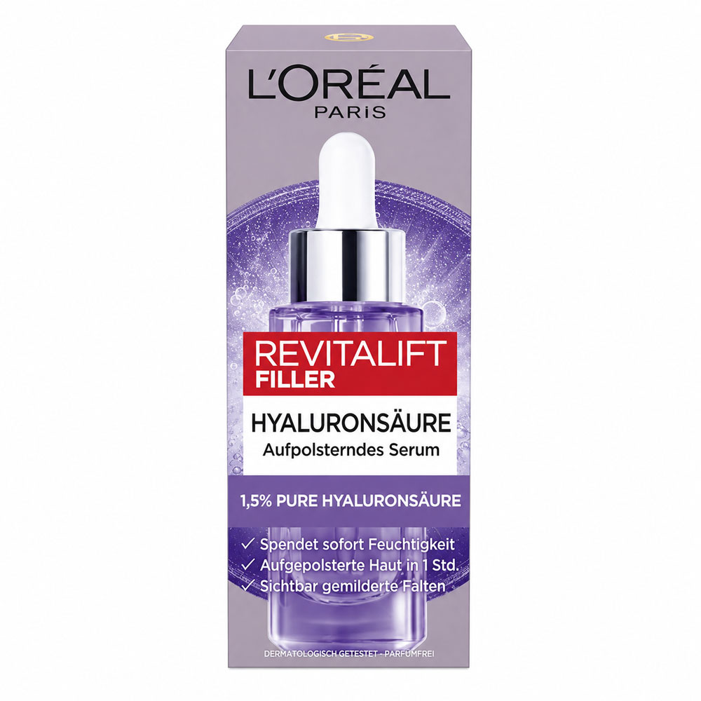 ss17 سرم هیالورونیک اسید لورآل Revitalift Filler - Image 1